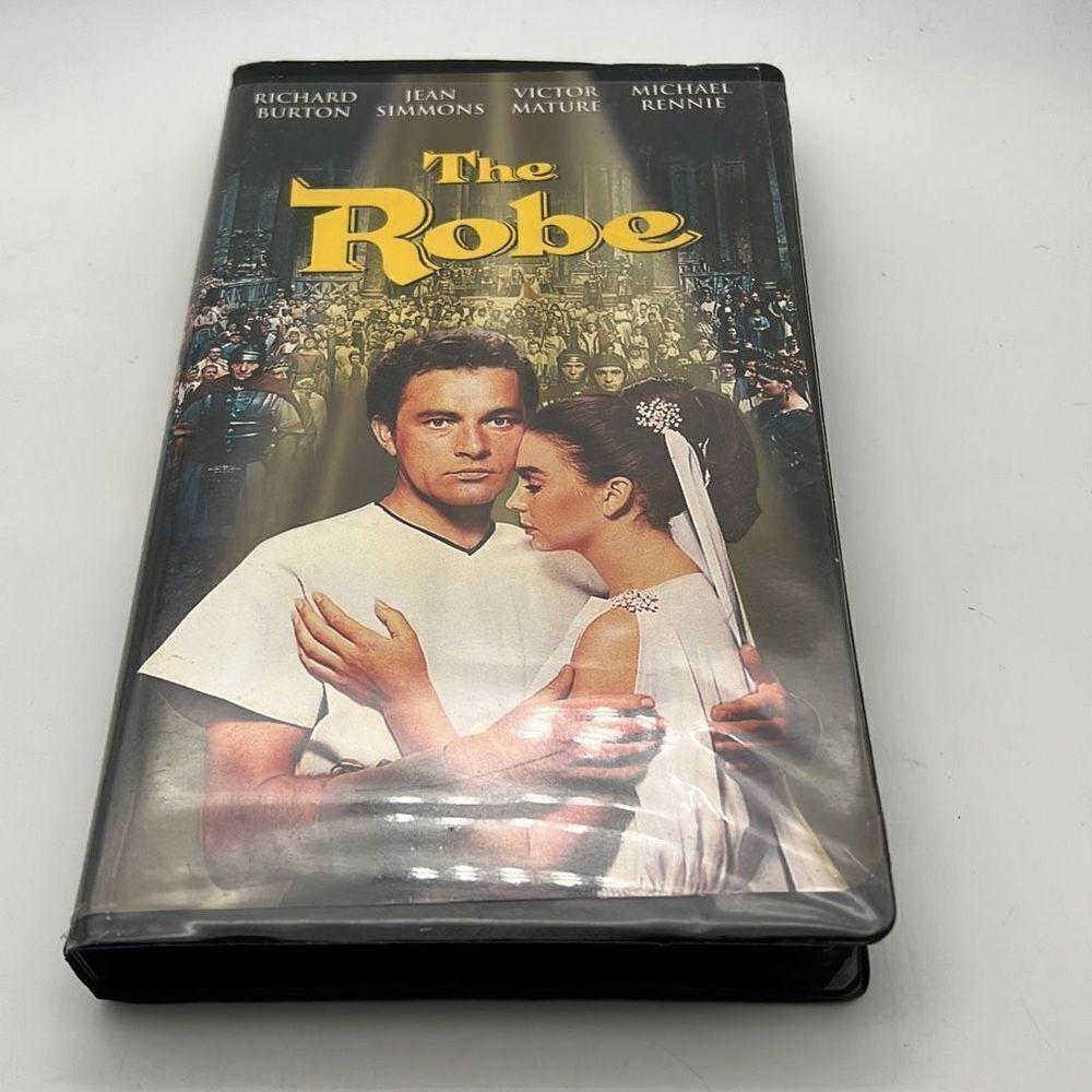 The Robe‎ (VHS, 1998) Richard Burton Rated G